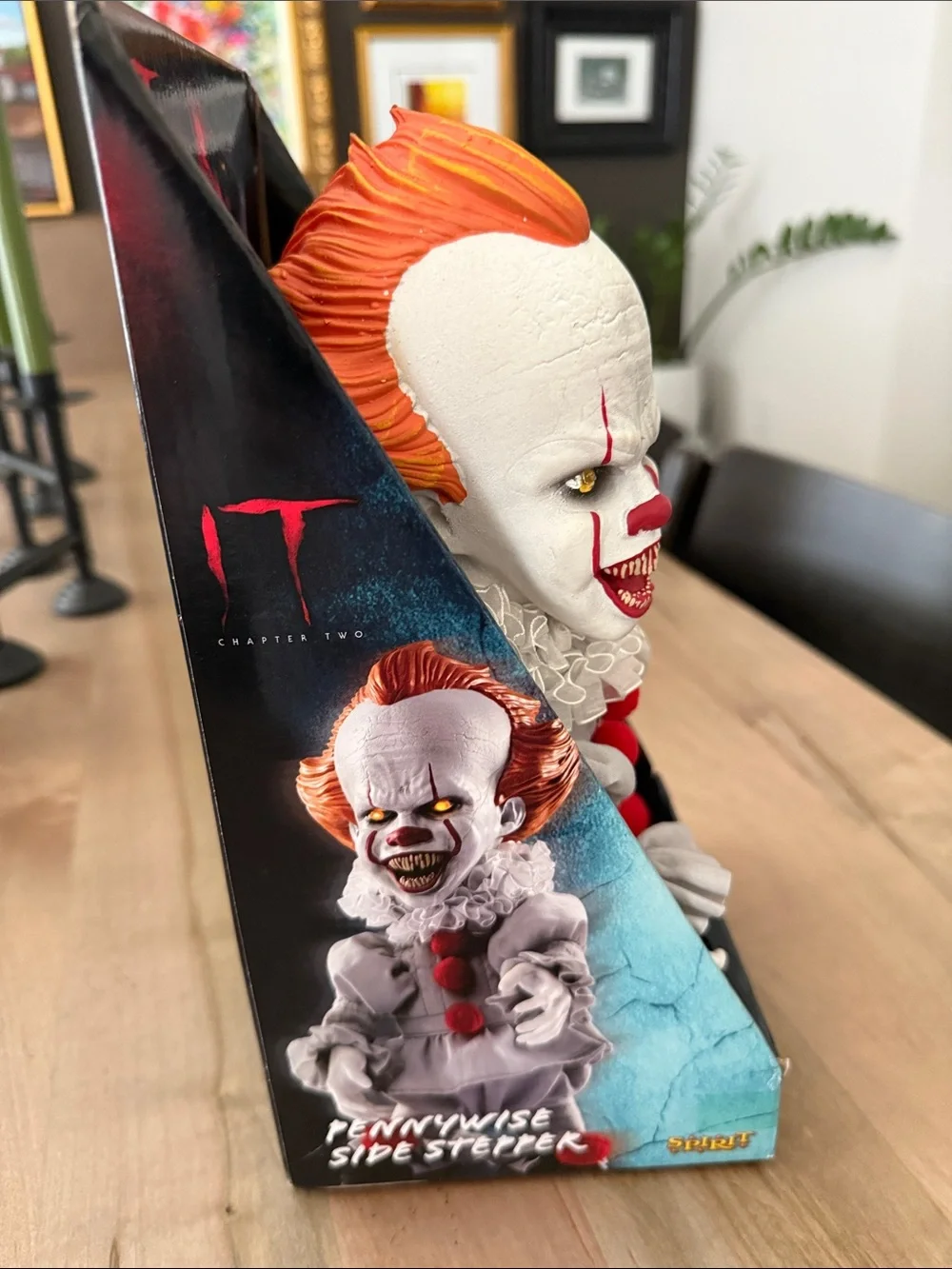 Spirit Pennywise Clown Doll - Gray, Orange & Red